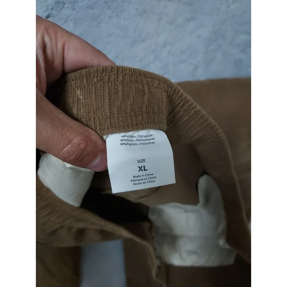Oneill Corduroy Pants Mens Extra Large Loose Fit Surfer Drawstring Elastic Waist